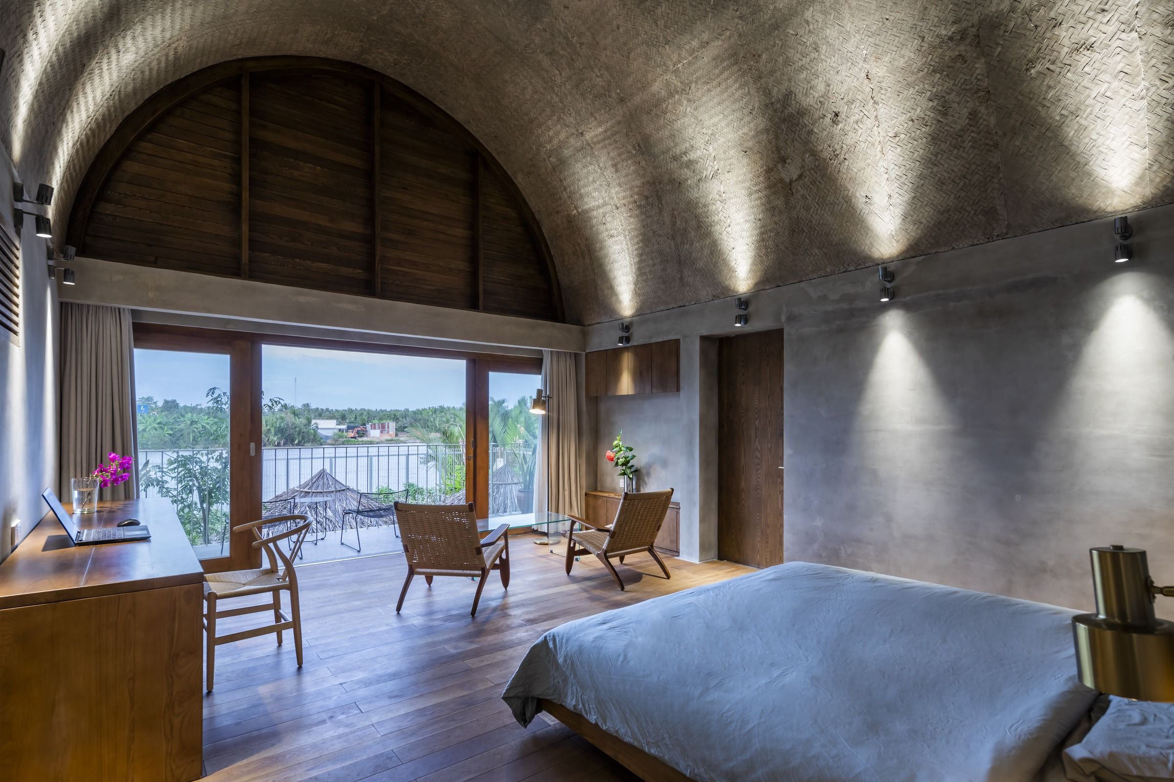 Bedroom under the vault