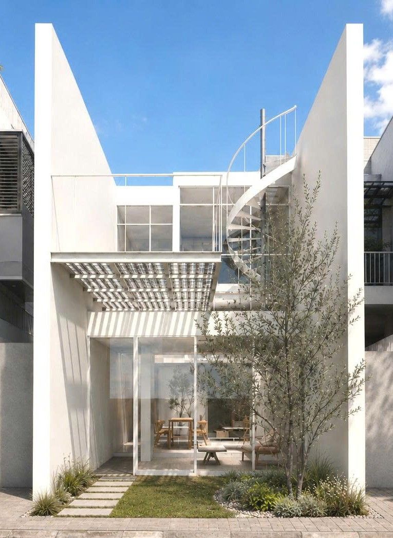 Spiral Stair Townhouse